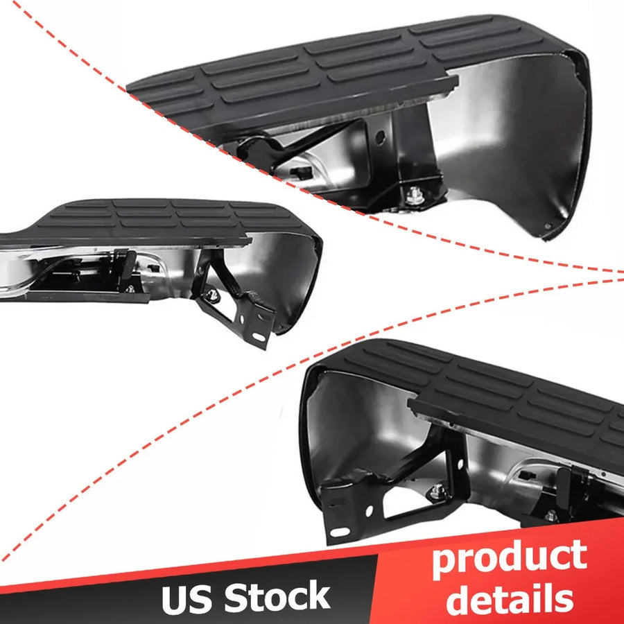 Chrome Rear Bumper Assembly for 1999–2007 Chevrolet/GMC Silverado/Sierra 2500