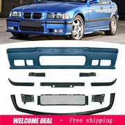 Primed M3-Style Front Bumper – 1992–1999 BMW E36