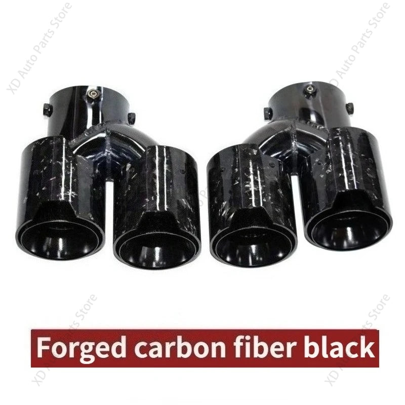 Y-Shaped Dual-Outlet Exhaust Muffler for BMW M240i/M340i/M440i