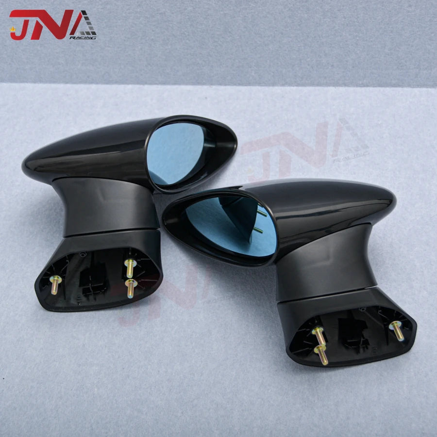 for Honda Civic FD2 8th Side Mirror Racing Car Mirror Black Rear View Mirror PC-MI55C