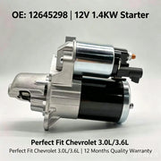 Starter Motor for Chevrolet/GMC/Buick/Cadillac 3.0L/3.6L 2007-2020