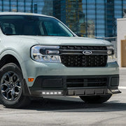 Black Front Bumper Lip & Splitter for 2022–2024 Ford Maverick