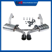 304 Stainless Steel Valved Cat-Back Exhaust System for Porsche 981 Boxster/Cayman 2.7L/3.4L/3.8L 2012-2016