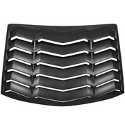 Matte Black Rear Window Louver – 1999–2004 Ford Mustang