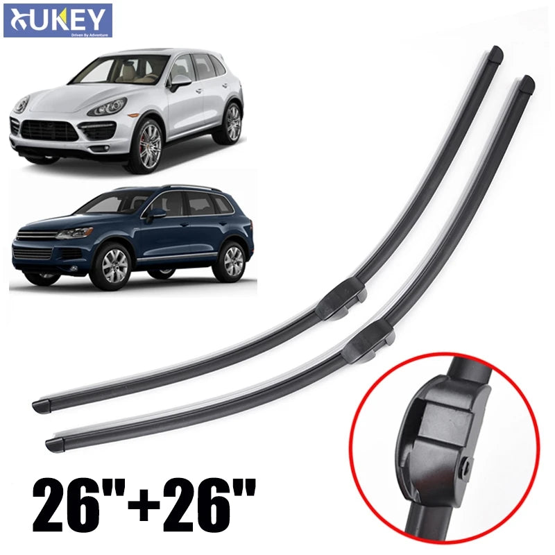 Front Windshield Wiper Blade Set for VW Touareg 2008-2017