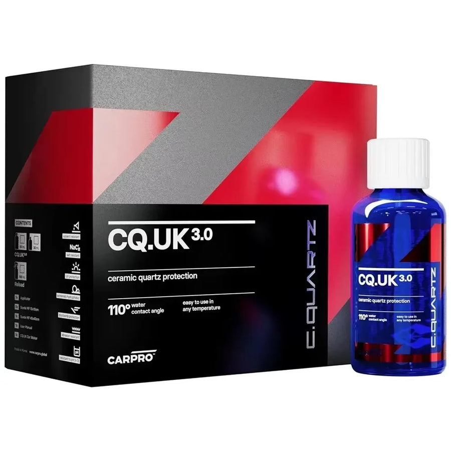 CARPRO CQUARTZ UK 3.0 Coating Kit – 30/50 mL