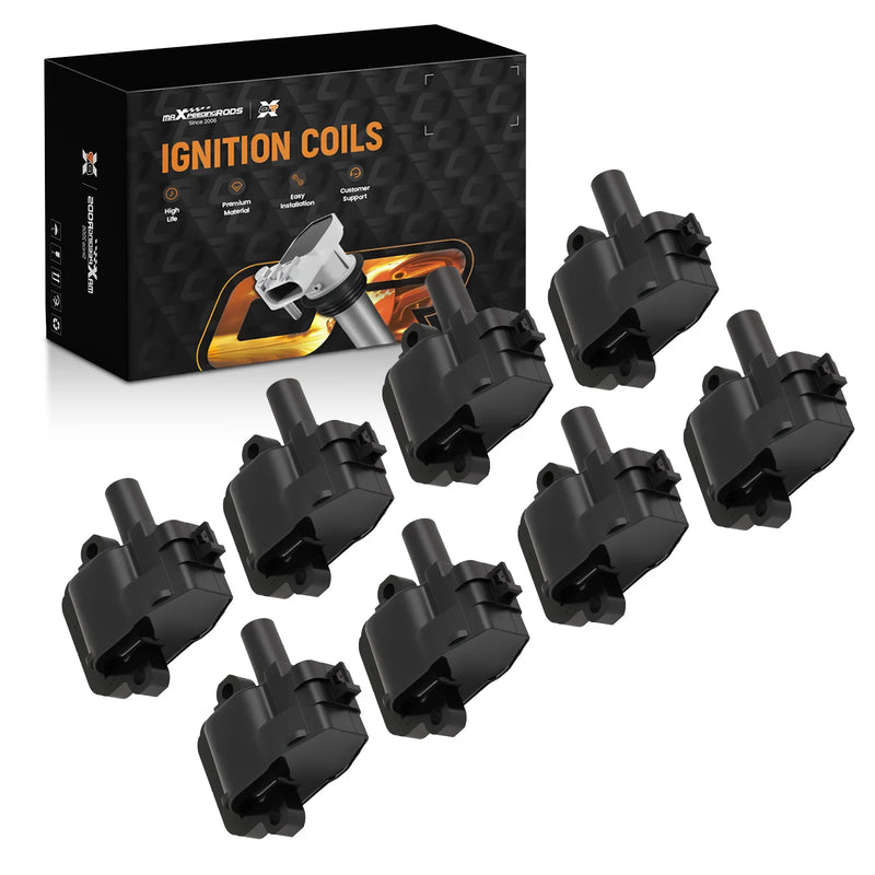 Ignition Coil Set for Chevrolet Silverado 2500HD 8.1L 2001-2002