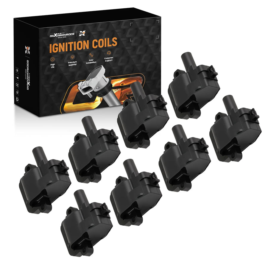 Ignition Coil Set for Chevrolet Silverado 2500HD 8.1L 2001-2002