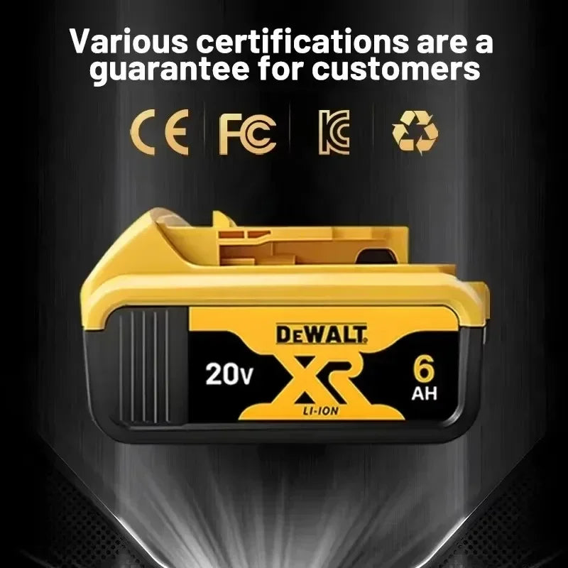 Genuine DEWALT 20V MAX Battery & Charger Options – 5Ah/6Ah
