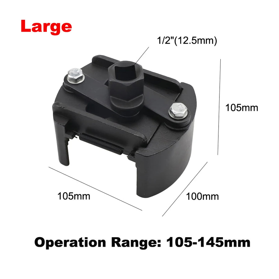 Adjustable Oil/Fuel Filter Removal Tool for Trucks