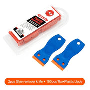 Replaceable-Blade Adhesive Scraper & Refill Options