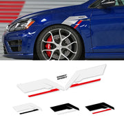 1-Piece Reflective Sport Side Fender Decal Set