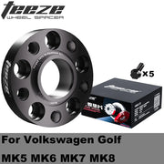 M14X1.5 Wheel Spacers for Volkswagen Golf MK5 MK6 MK7 MK8 PCD 5x112 CB 57.1 Forged Wheel 2003-2025