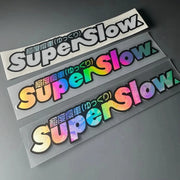 JDM “Super Slow Driver” Waterproof Vinyl Decal – Multiple Colors