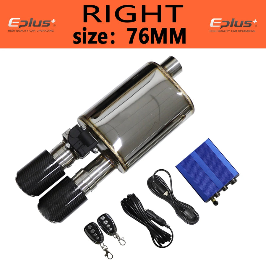 Universal Electric Exhaust Cutout Valve Kit