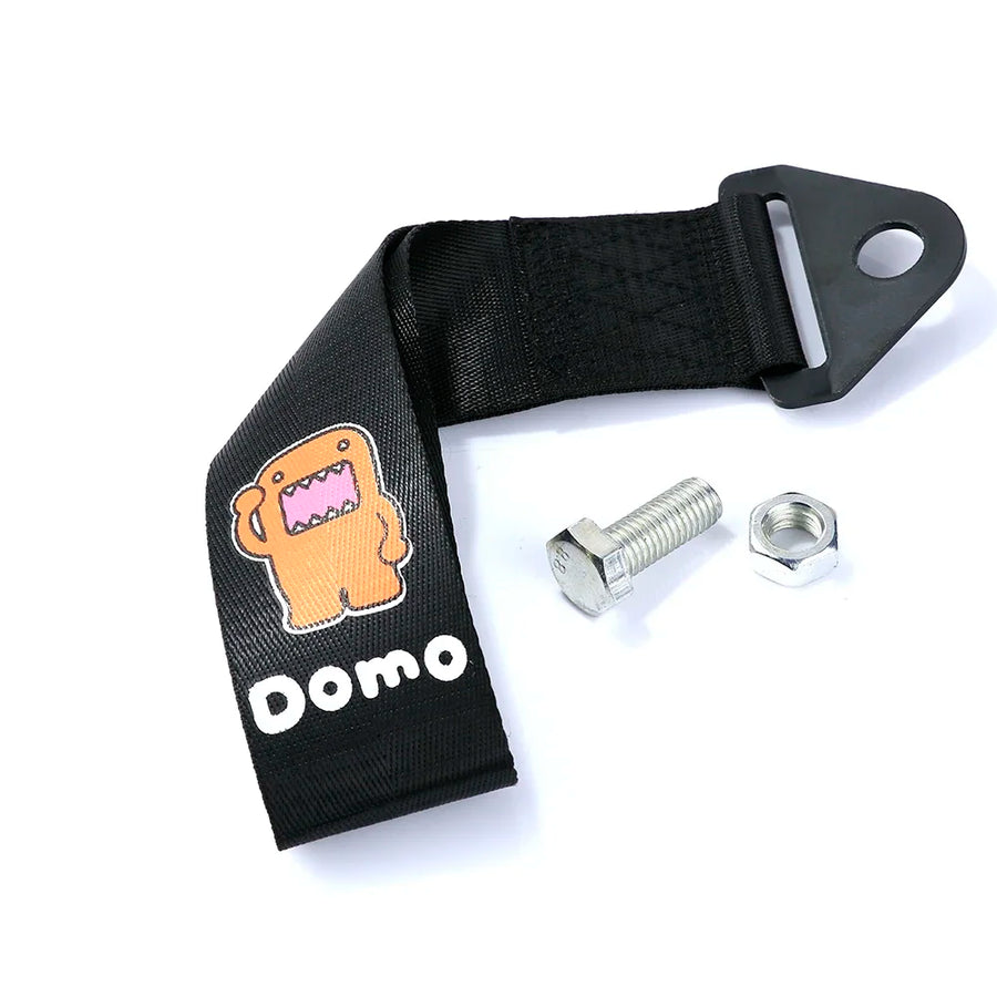 Nylon Track-Day Tow Strap – Blue, Black or Red