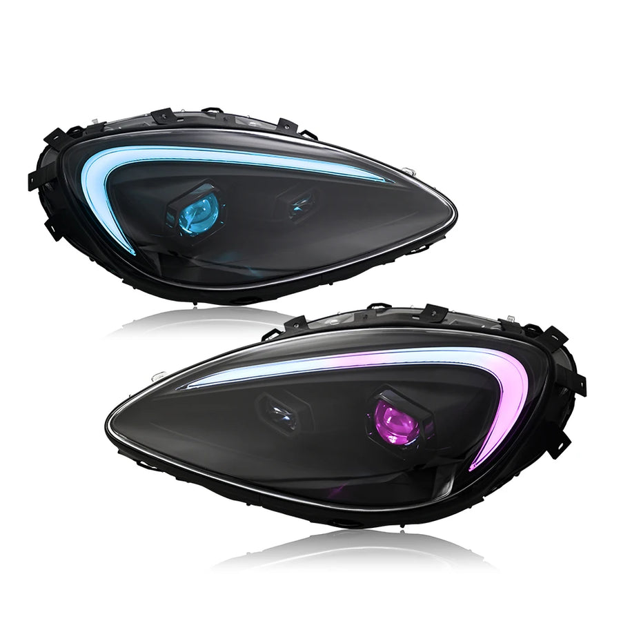 LED Projector Headlight Assembly Pair for Chevrolet Corvette C6 2005–2013