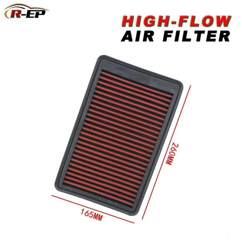 High-Flow Washable Engine Air Filter for Acura/Honda/Hyundai/Kia Models