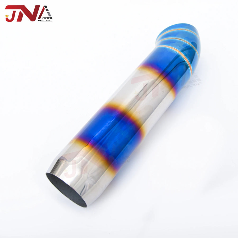 Universal High-Quality Stainless Steel Car Exhaust Pipe Muffler Tail Pipe 63mm-76mm for Modified Racing