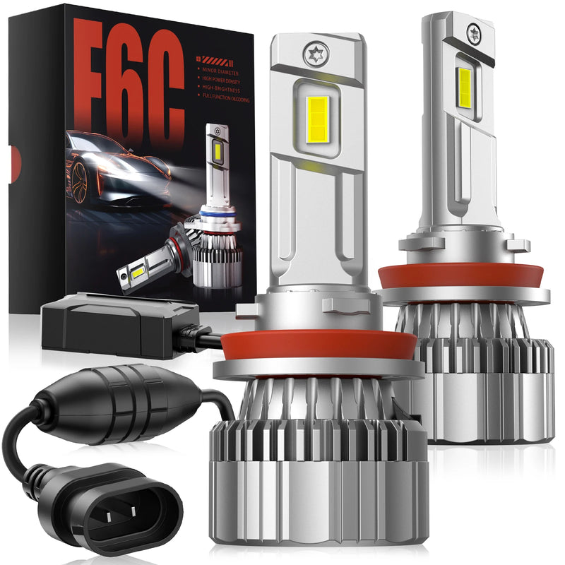 H11/9005/9006 LED Headlight Bulb – 6500K, CANBUS