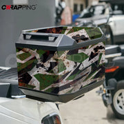 Rust Camouflage Automotive Vinyl Wrap – Multiple Sizes