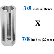 5-Piece Oxygen Sensor Socket and Thread Chaser Set