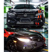 N1-Style Front Grille for Honda Civic FK7/FK8