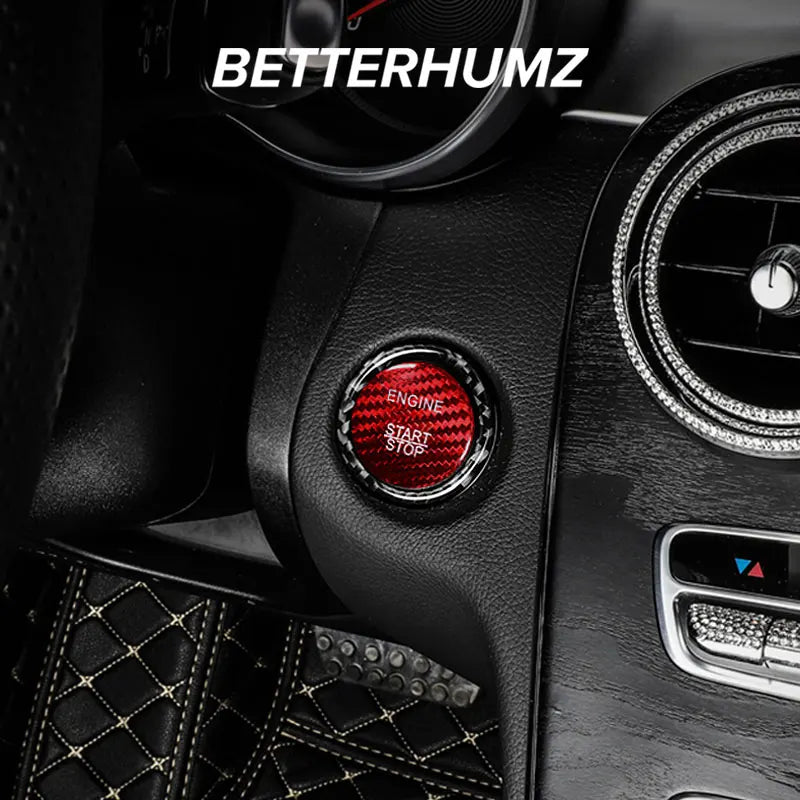 Engine Start/Stop Button Cover and Trim Ring