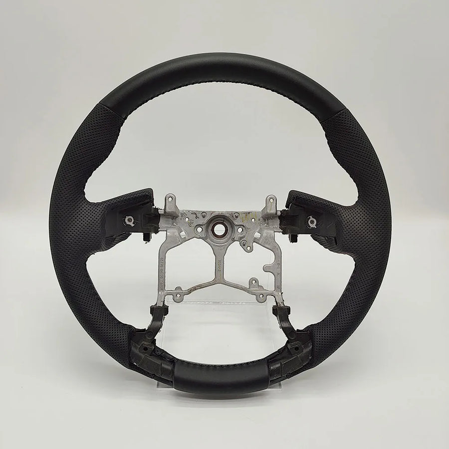 Toyota Tundra Flat-Bottom Perforated PU Steering Wheel – 2014–2022