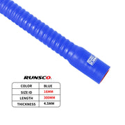Universal 30cm Silicone Coolant & Intake Hose, 16-28mm