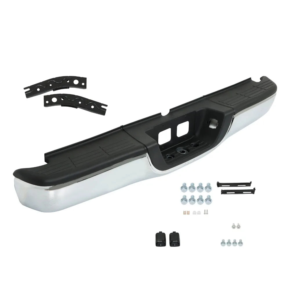 Chrome Rear Step Bumper Assembly – 2000–2006 Toyota Tundra
