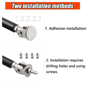 Aluminum Bumper Splitter Support Rod Kit for Toyota/Honda/Nissan/BMW/Audi/Hyundai/Kia
