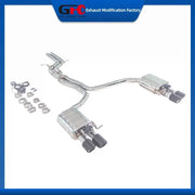 304 Stainless Steel Valved Cat-Back Exhaust System for Audi S4 S5 A5 A4 A5 2009-2016