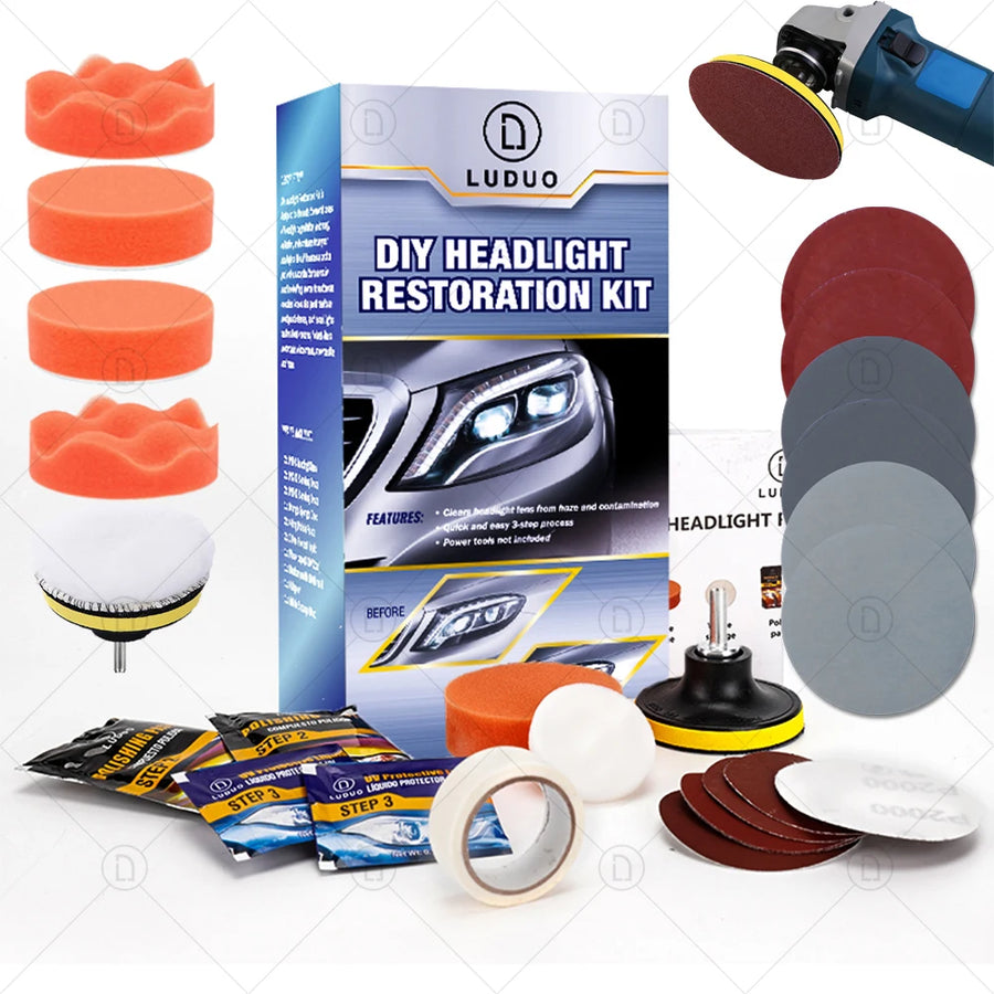 Headlight Lens Restoration Kit