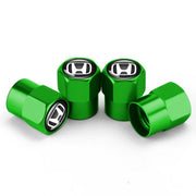 Honda-Style Tire Valve Cap Set – 4-Piece Color Options