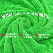 1300 GSM Dual-Color Microfiber Car Drying Towel