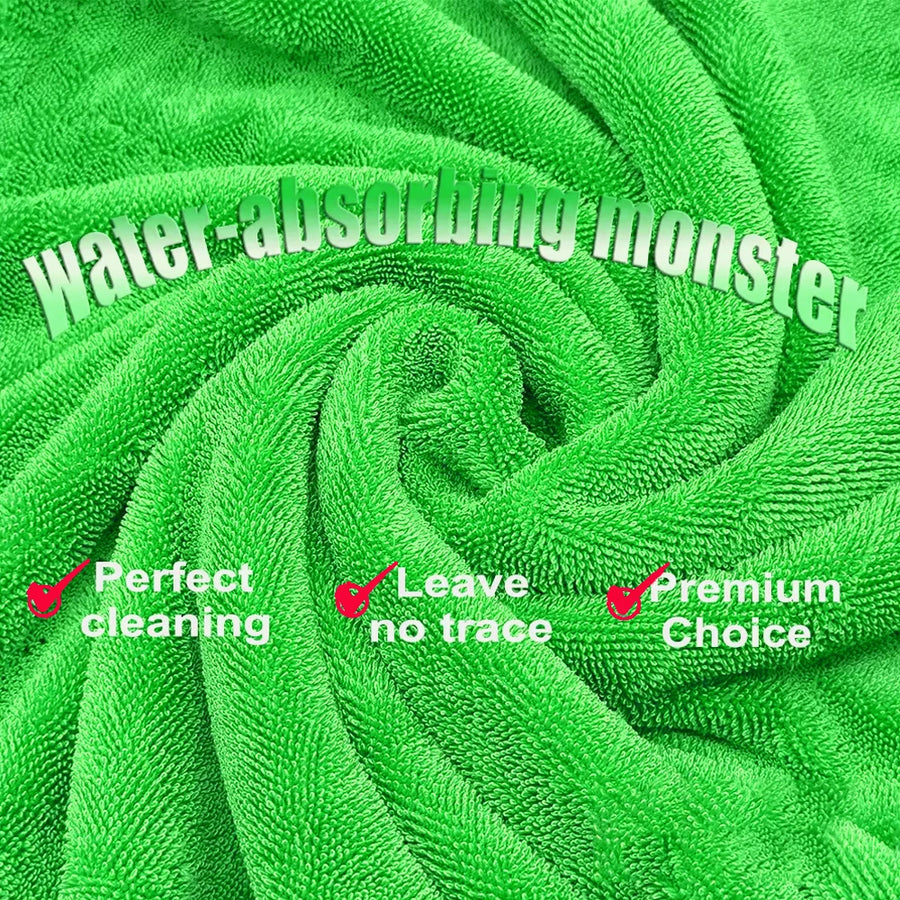 1300 GSM Dual-Color Microfiber Car Drying Towel