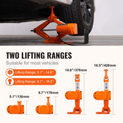 3-Ton 12V Electric Scissor Jack with Optional Impact Wrench