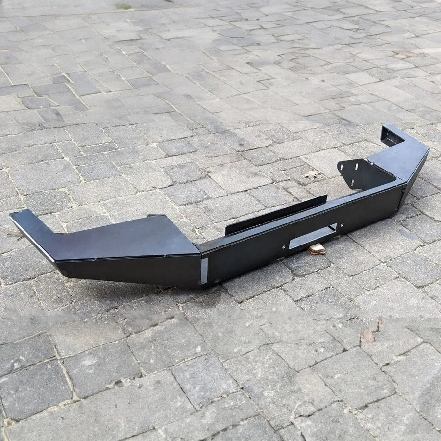Bare-Steel Front Winch Bumper Kit for 1984–2001 Jeep Cherokee XJ