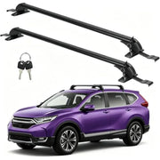 Universal Black Roof Rack Crossbar Set