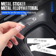 3D Car Metal Creative Stickers Waterproof Stickers for BMW 1 3 5 7 Series X1 X3 X4 X5