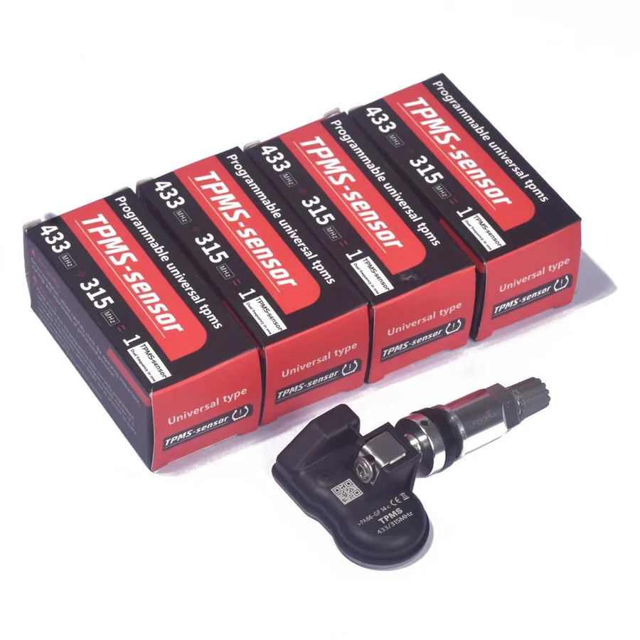 Programmable TPMS Tire Pressure Sensor (433MHz + 315MHz)