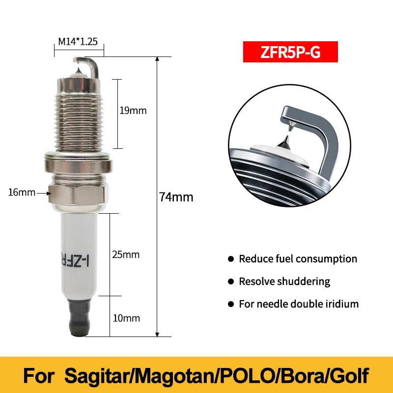 Iridium Spark Plug 601b for Volkswagen & MINI & MINI Models