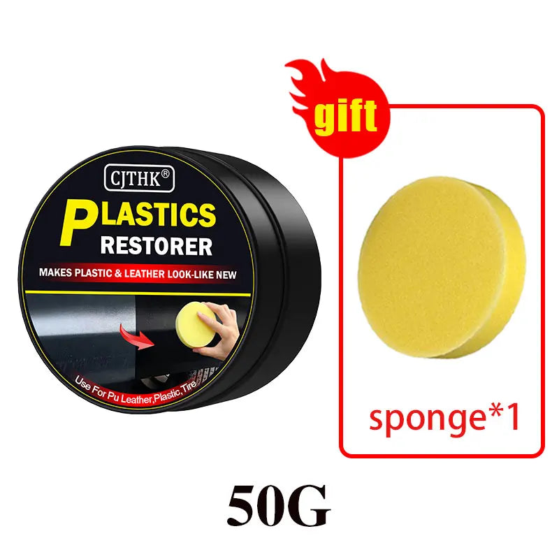 Automotive Plastic and Leather Restorer – Back-to-Black Gloss Treatment