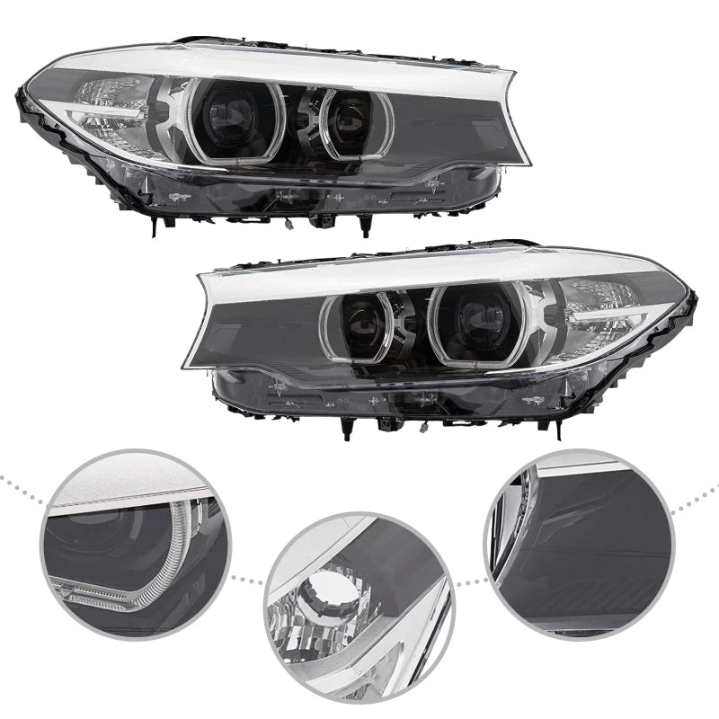 BMW 5 Series G30/G31 LED Headlight – Left or Right, 2017–2020