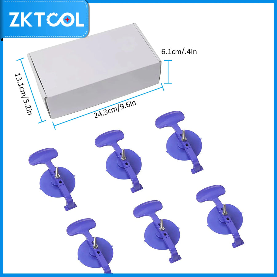 6-piece Suction-Cup Windshield and Convertible-Top Clamp Kit