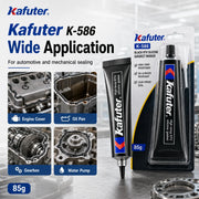 Kafuter K-586 Black High-Temp RTV Silicone Gasket Maker