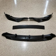 Gloss-Black Front Bumper Lip for BMW X5 G05 M Sport 2019–2023