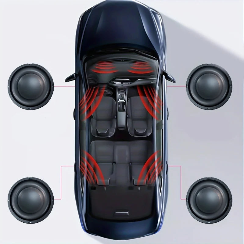 6.5-Inch 200W 4-Ohm Car Subwoofer