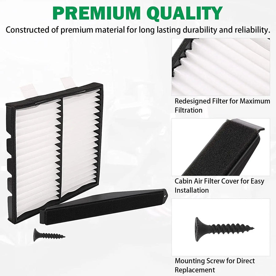 22759208 Cabin Air Filter Retrofit Kit for Chevrolet Silverado Tahoe Avalanche Subur